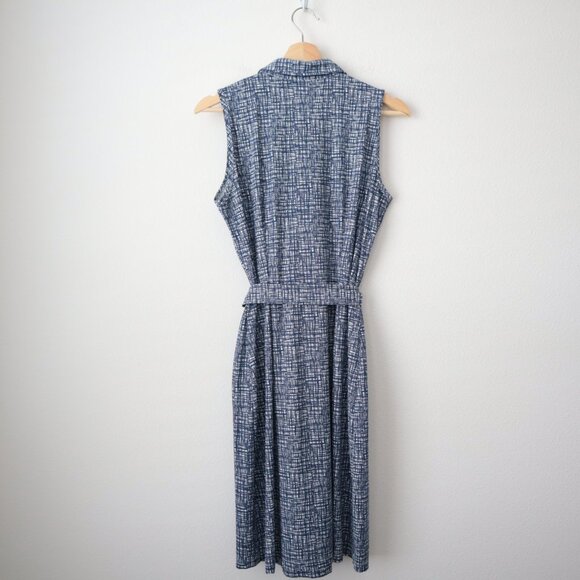 J.McLaughlin Collared Sleeveless Catalina Cloth Midi Dress | M - Picture 5 of 5